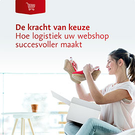 Download nu de white paper 'DE KRACHT VAN KEUZE' Hoe logistiek uw webshop succesvoller maakt